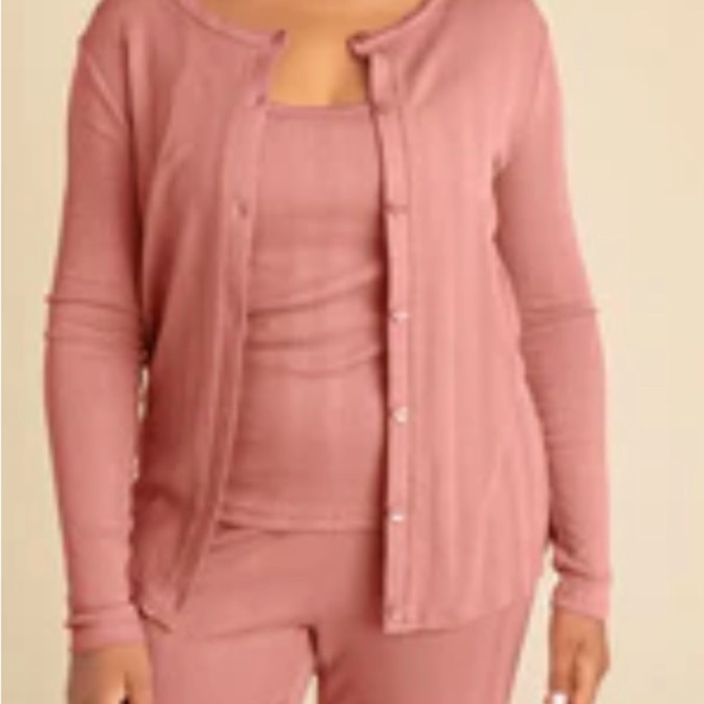Posh Peanut supersoft Women's Pink Cardigan